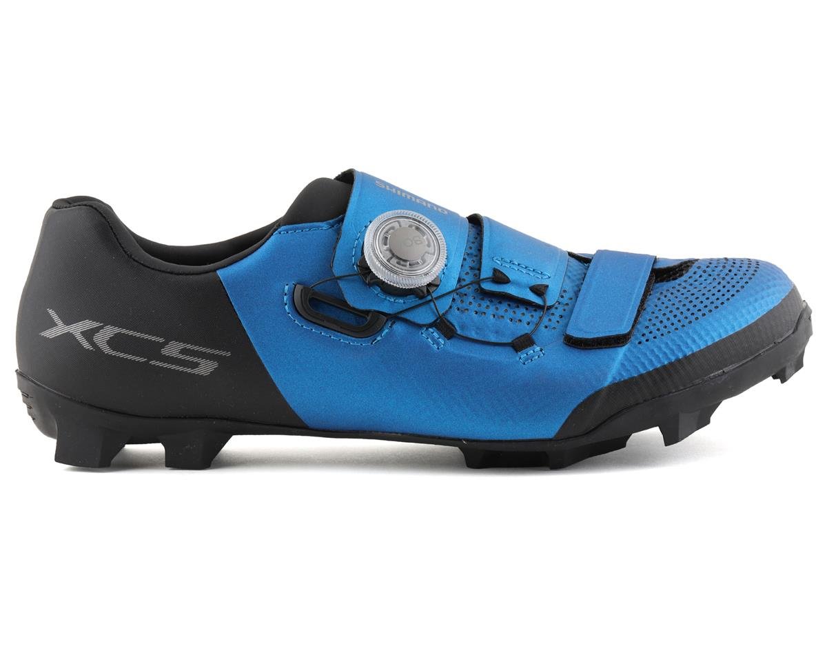 Shimano XC5 Mountain Bike Shoes (Blue) (Standard Width) (43