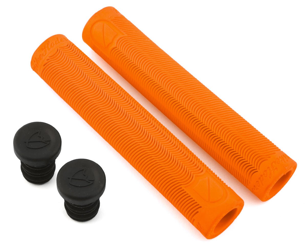 Orange bmx best sale grips