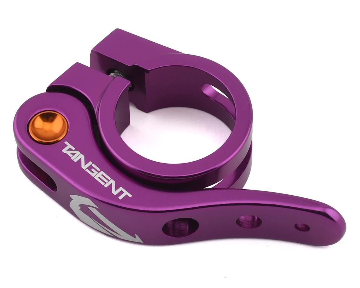 Purple mtb seat clamp hot sale