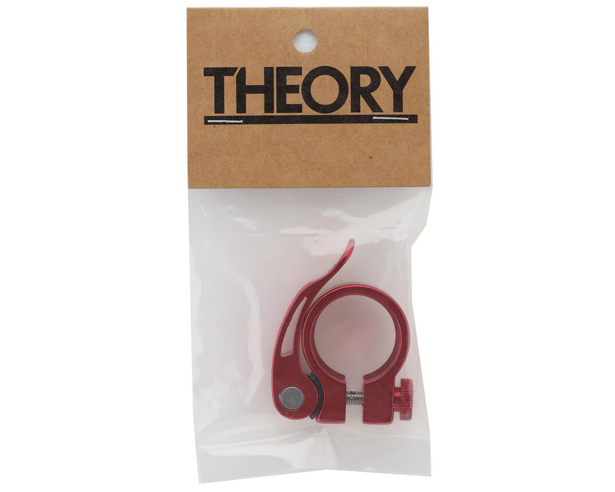 Theory Quickie Quick Release Seat Clamp Red 28 6mm Dan S Comp