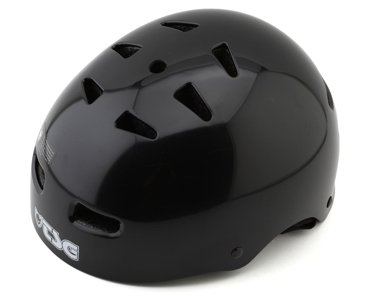 Black fashion bmx helmet