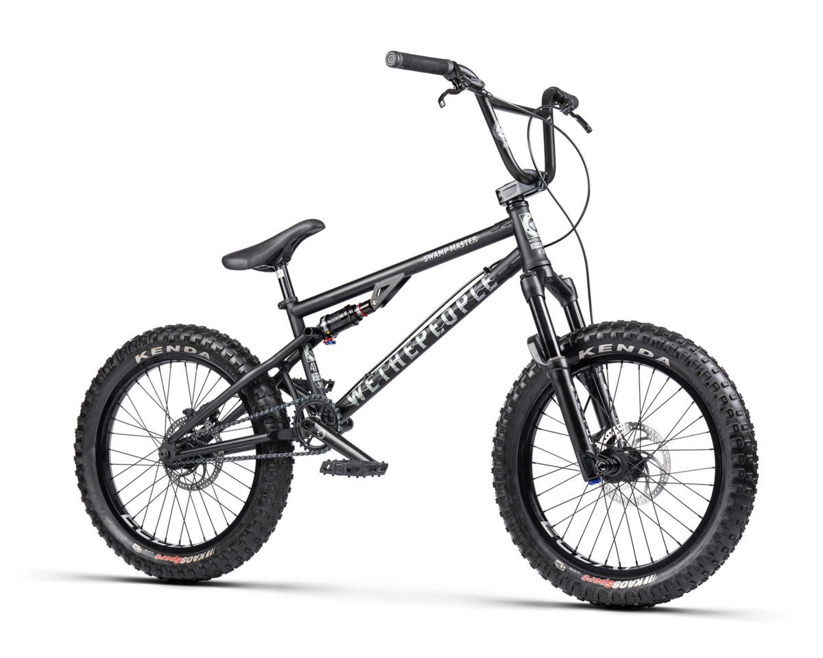 We The People 2024 Swampmaster Bmx Bike 215 Toptube Matte Black Full Suspension Dans Comp