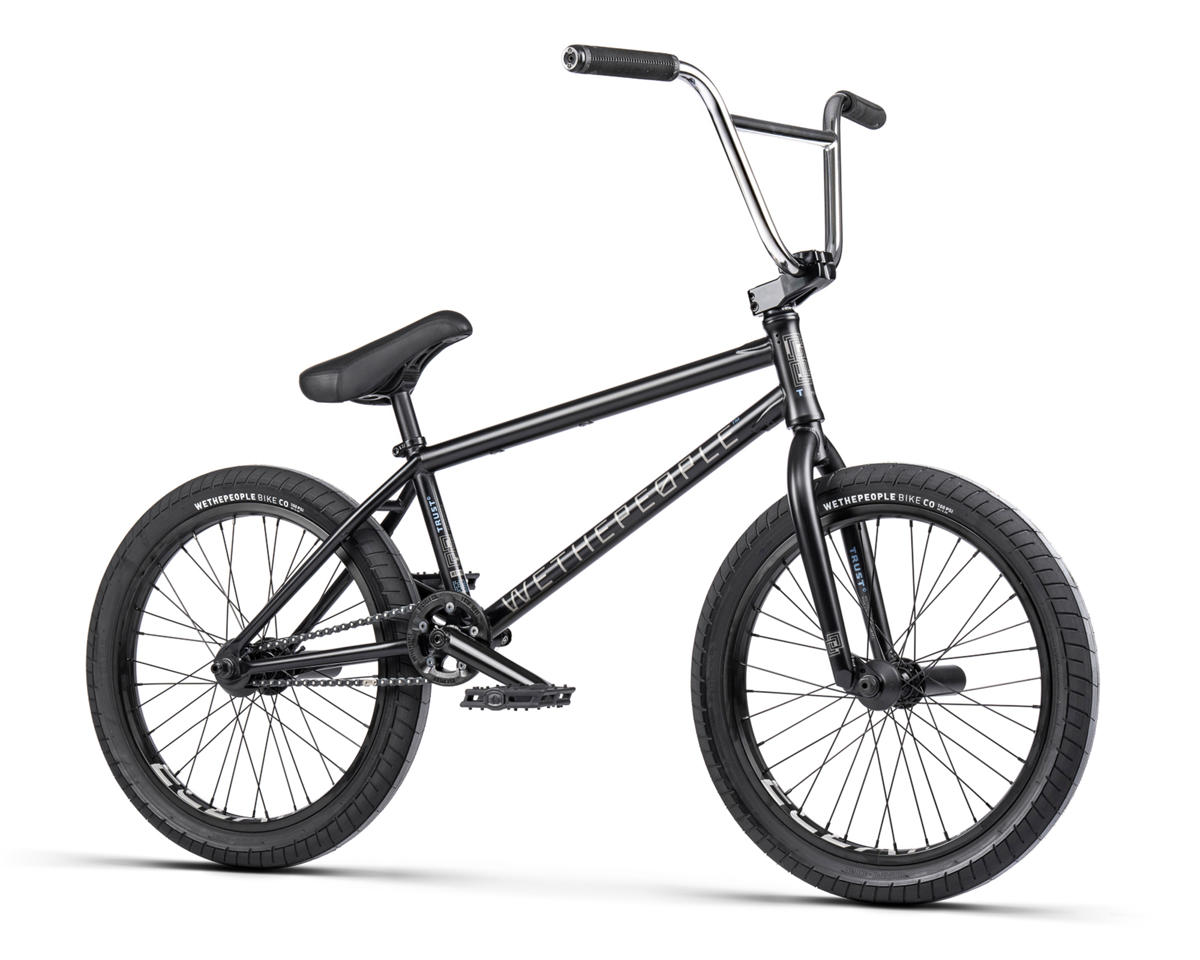 We The People Trust Bmx Bike Toptube Matte Black Dan S Comp