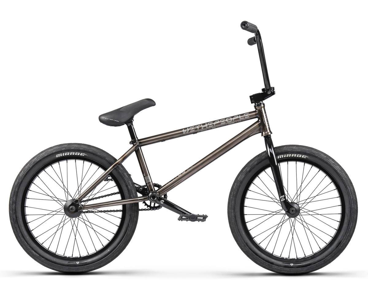 Flat black 2025 bmx bike